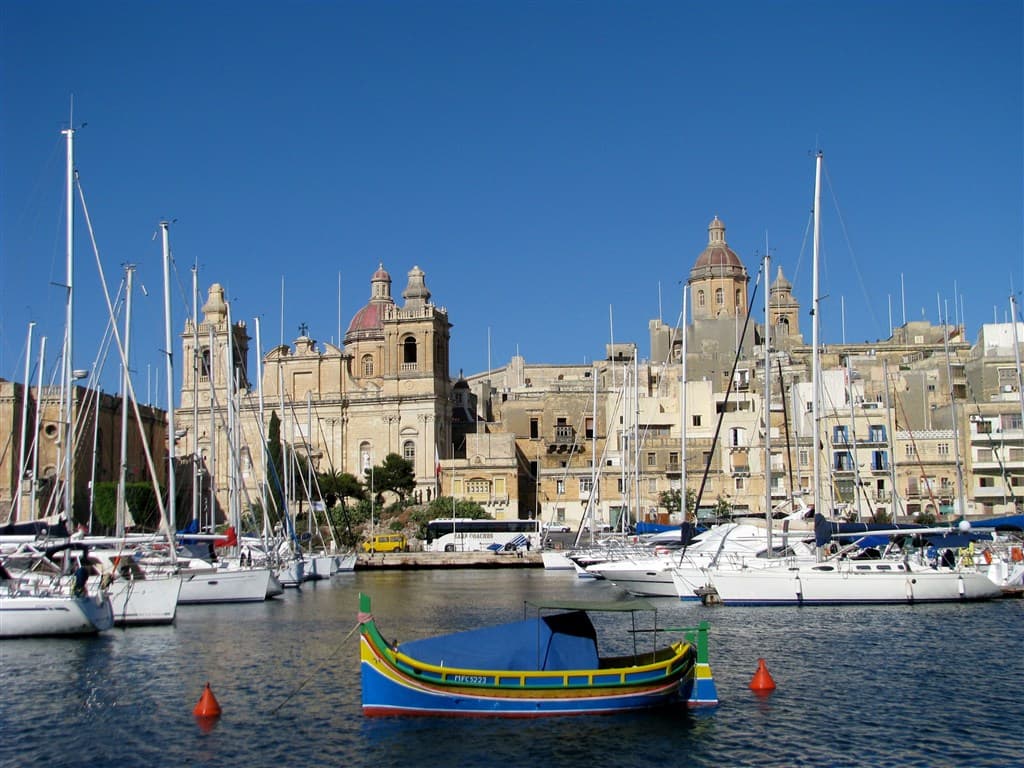 Malta a Gozo- pohľad na mesto
