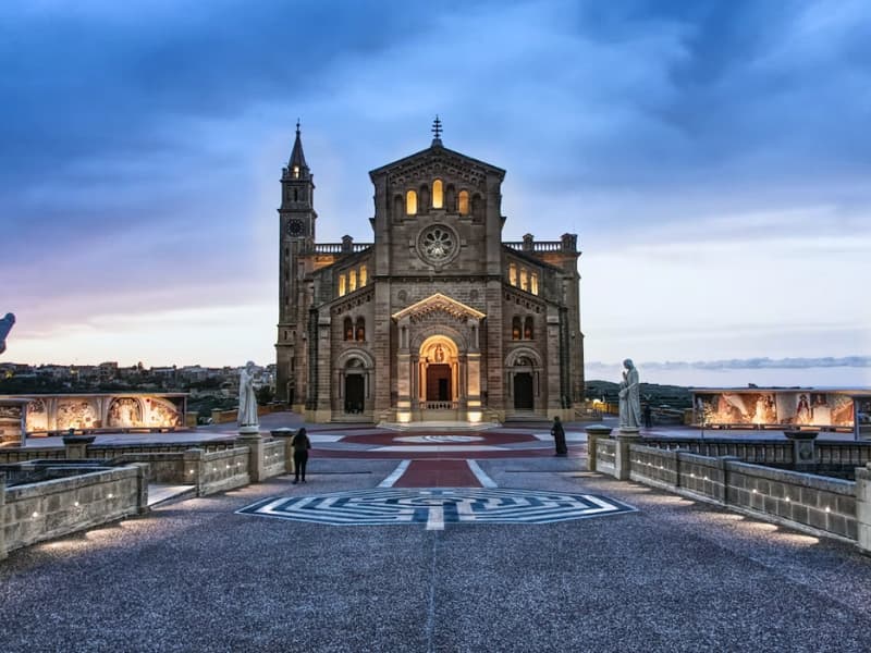 Bazilika na ostrove Gozo