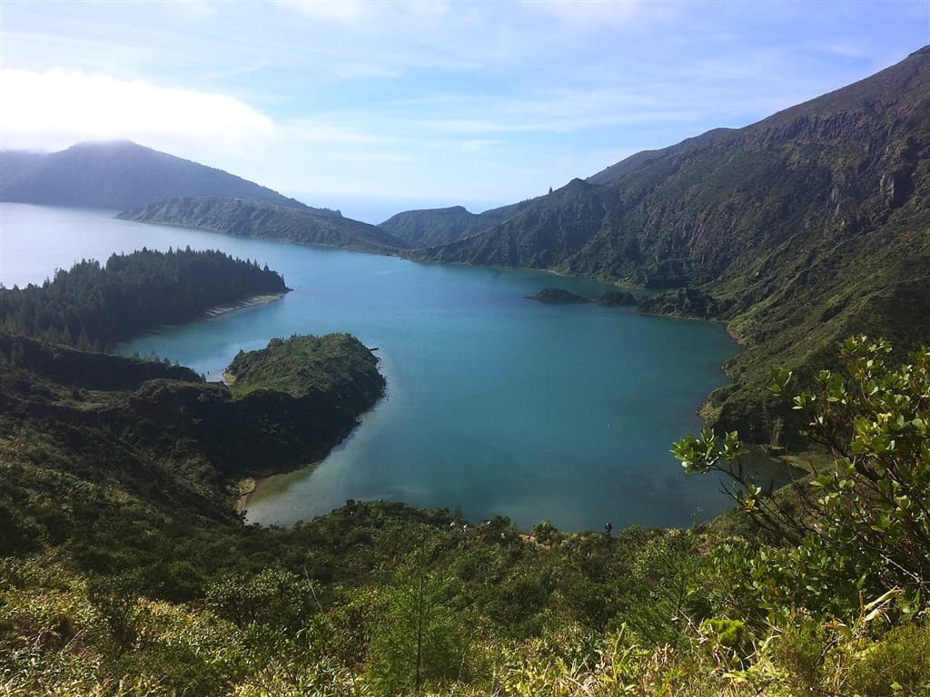 Prírodné krásy ostrova Sao Miguel.
