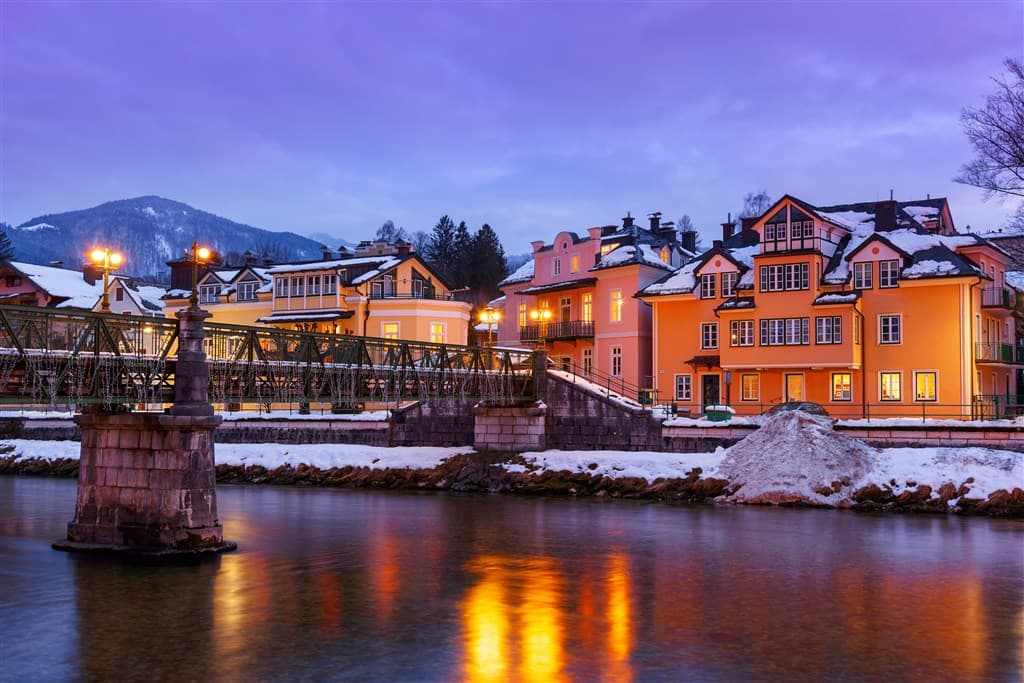 Pohľad na nočné mesto