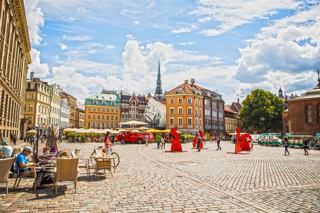 Riga - námestie