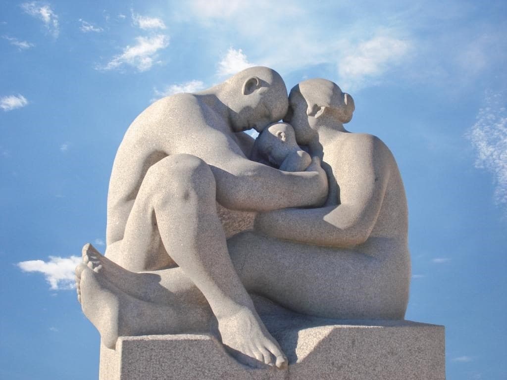 Sochy vo Vigeland parku