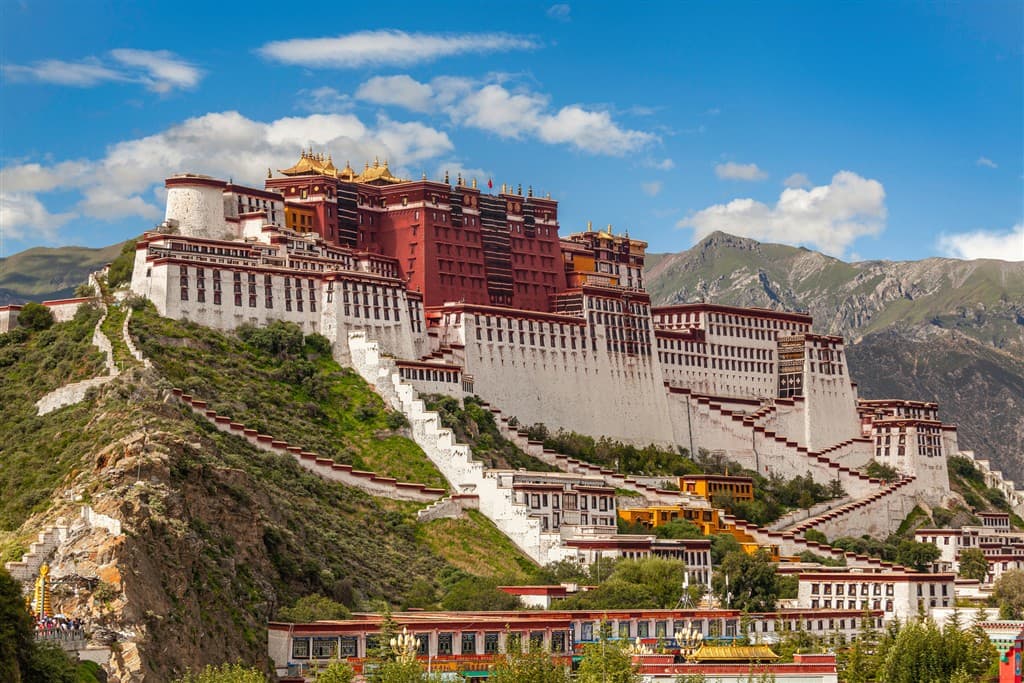Čína, Tibet, Nepál