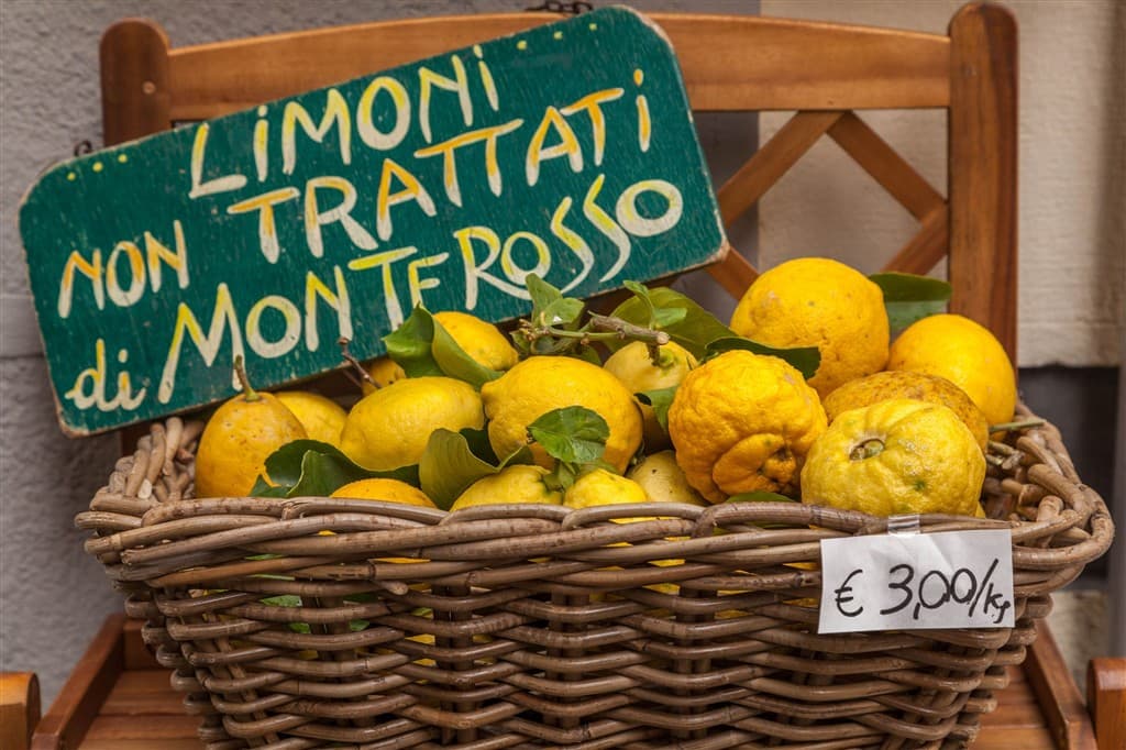 Taliansko - Monterosso citróny