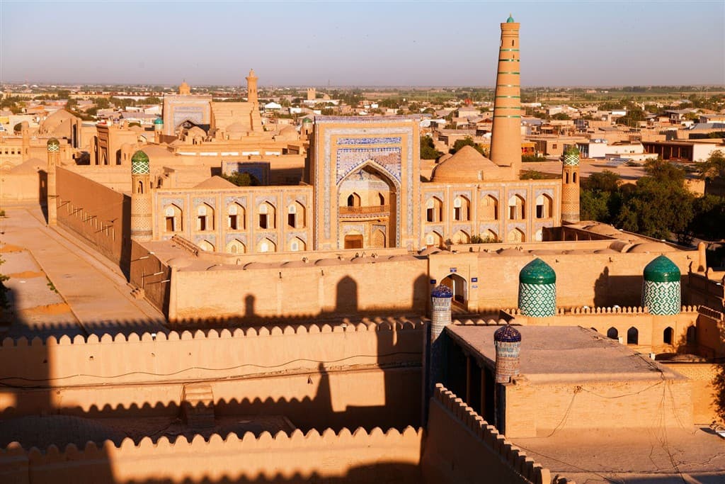 Pohľad na Khiva
