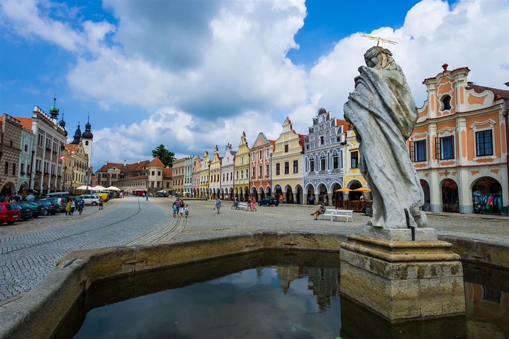 Južné Čechy - najkrajšie poklady - ulice mesta