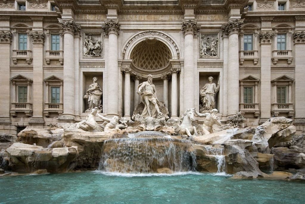Fontana di Trevi v Ríme