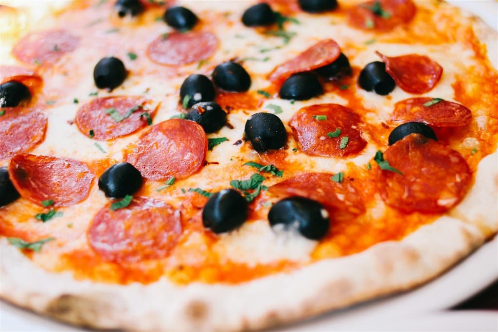 Pizza v Ríme.