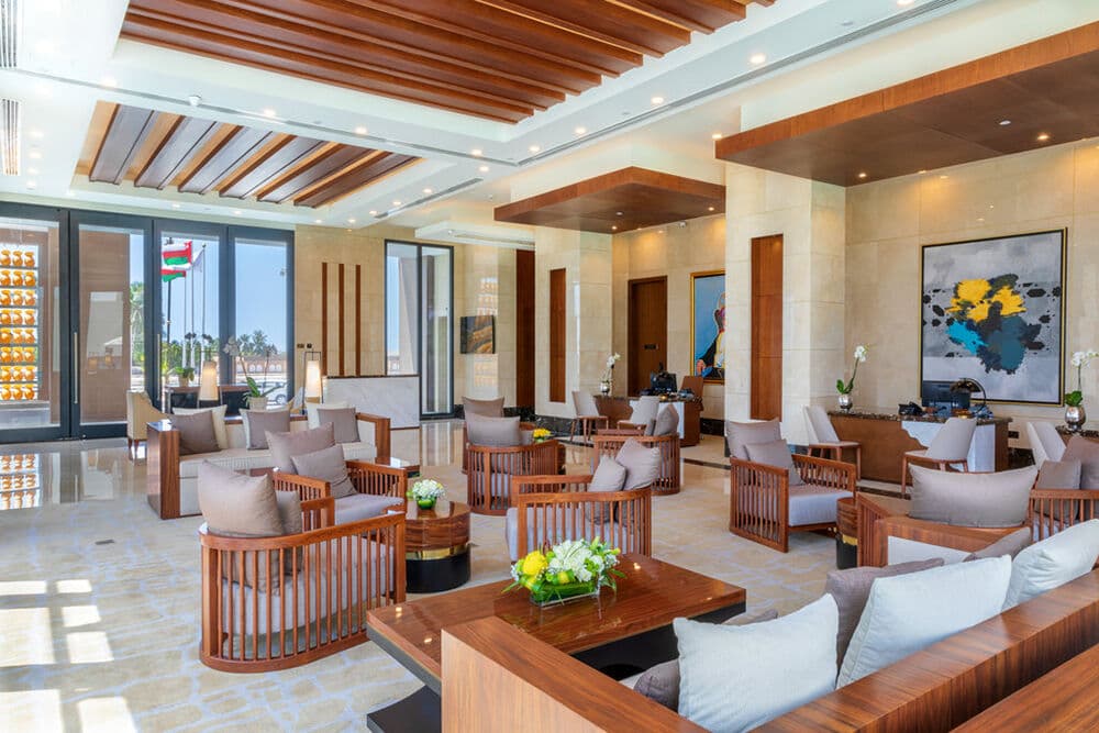 Posedenie v Millennium Resort Salalah