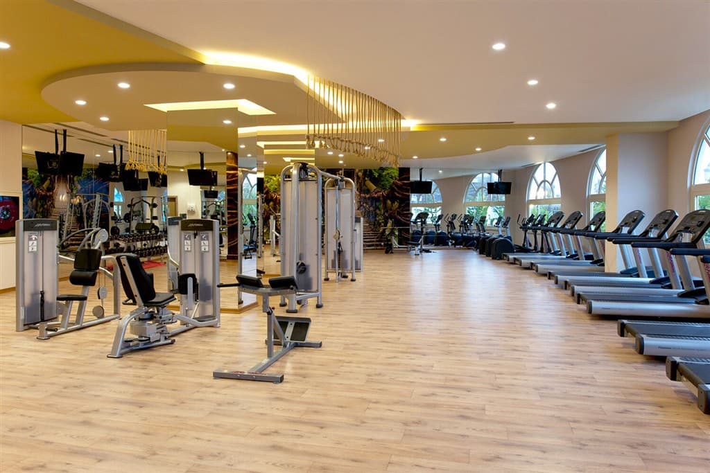 Fitness v hoteli Delphin Imperial