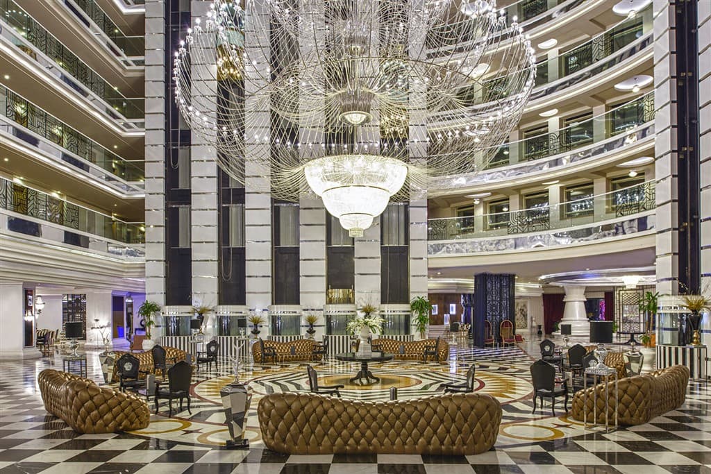 Lobby v hoteli Delphin Imperial