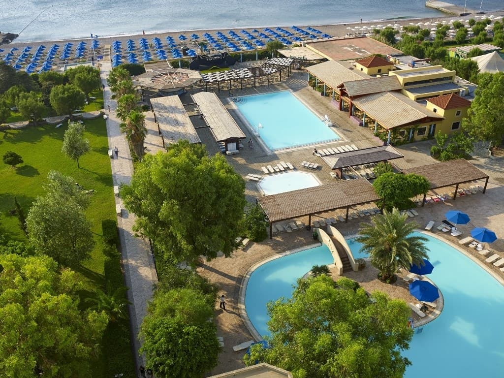 areal, hotel Esperides, Faliraki