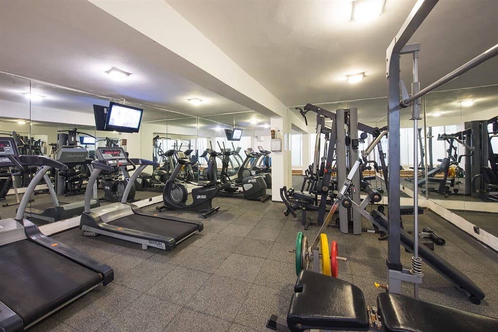 Fitness v hoteli Yalihan