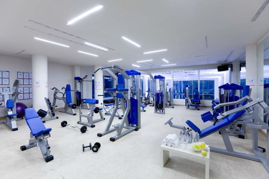 fitnes v hoteli Garden Istra, Umag, Chorvátsko