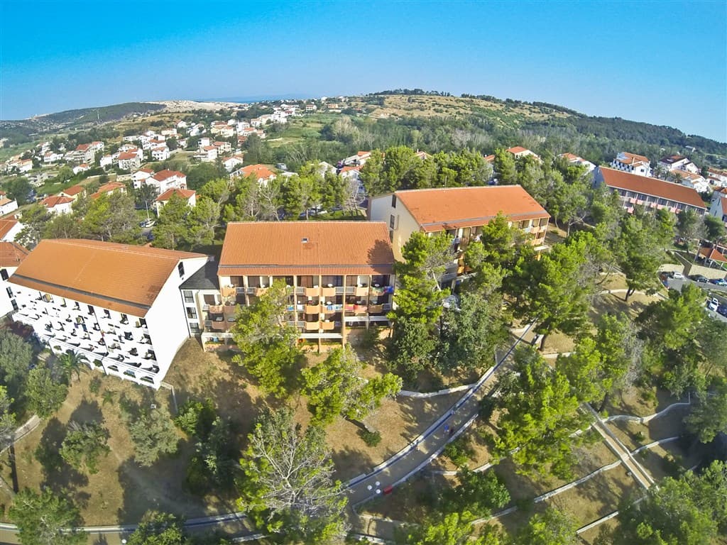 Pohľad na hotel Veli Mel