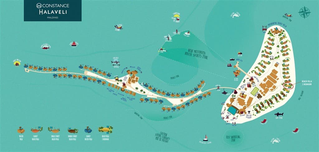 Mapa rezortu