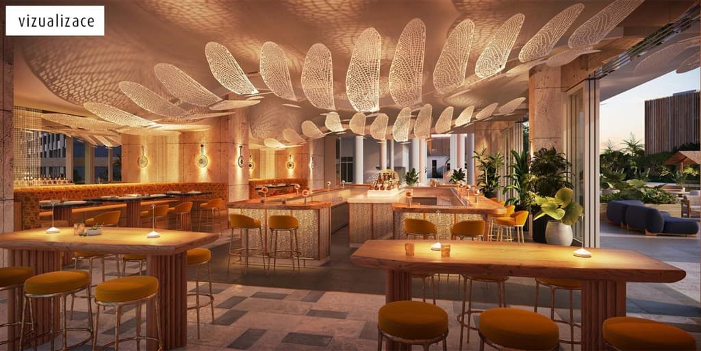 Lobby bar - vizualizácia