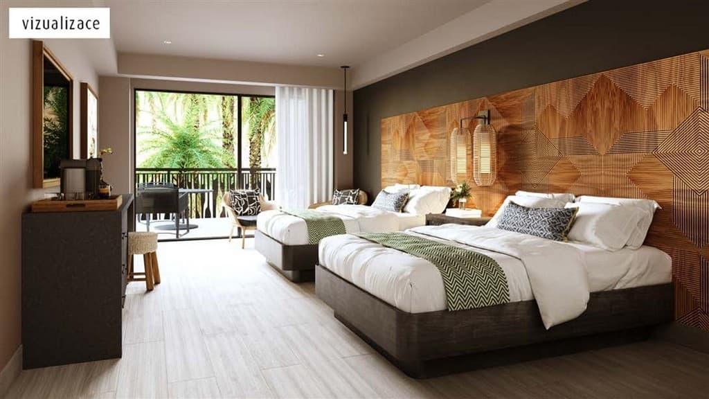 Junior suita s Queen Size Beds