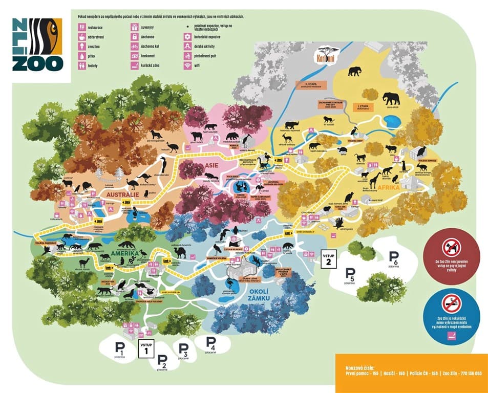 Zájazd do zlínskej ZOO a na zámok Lešná