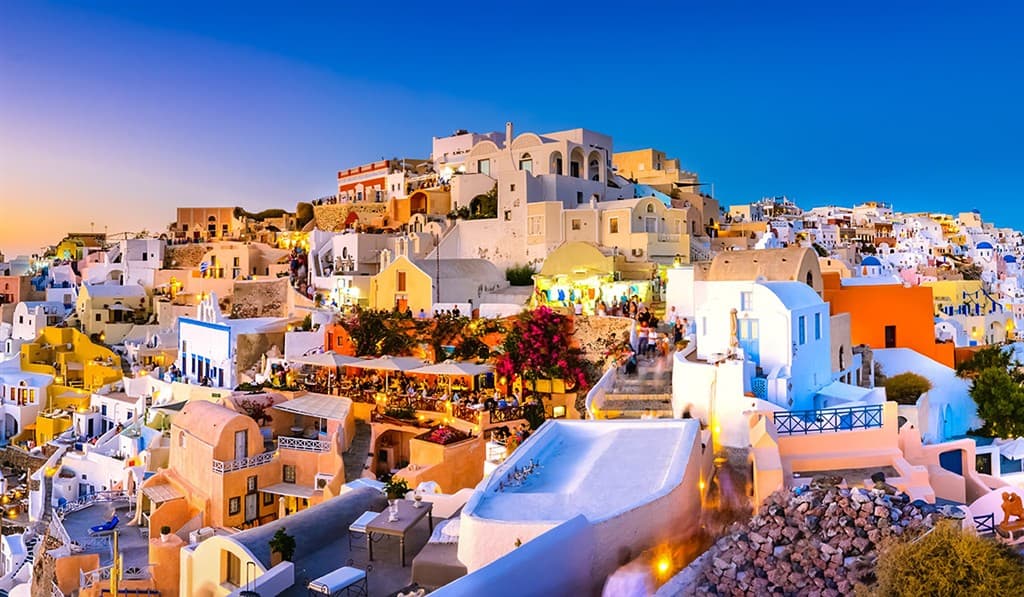Letecký zájazd na Grécke Santorini
