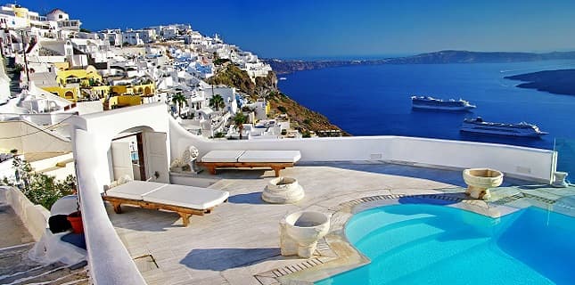 Letecký zájazd na Grécke Santorini