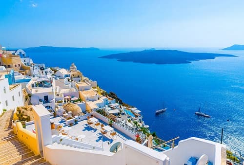 Letecký zájazd na Grécke Santorini