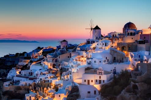 Letecký zájazd na Grécke Santorini