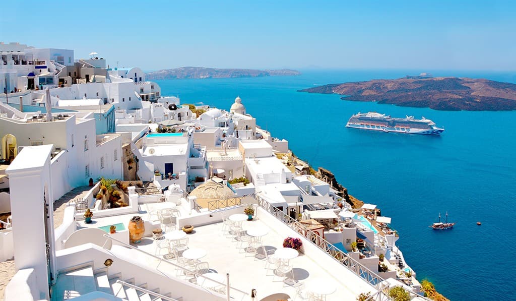 Letecký zájazd na Grécke Santorini