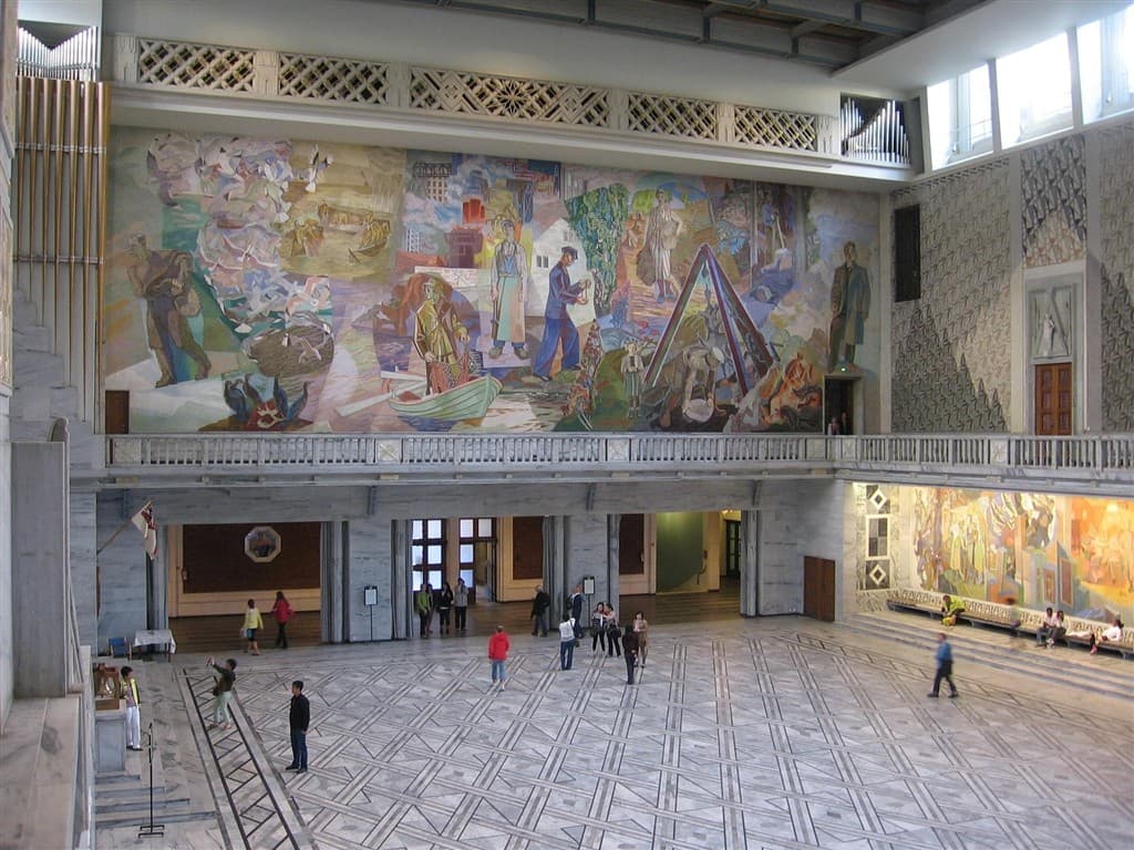 Oslo - hlavné mesto Nórska letecky