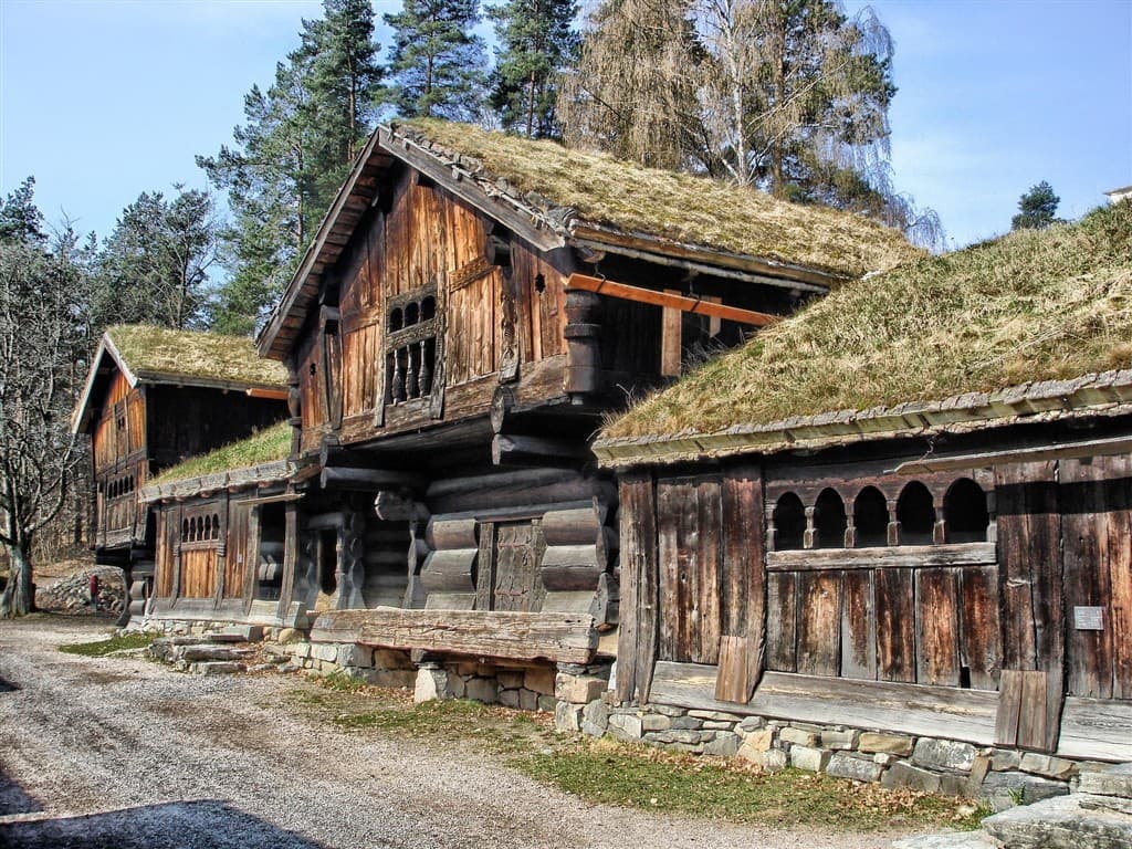 Oslo - hlavné mesto Nórska letecky