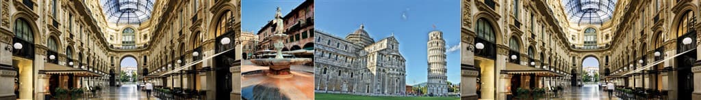 Talianske šperky Pisa, Miláno a Verona
