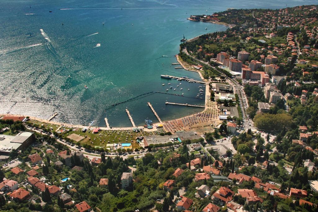 Slovinsko s kúpaním pri mori