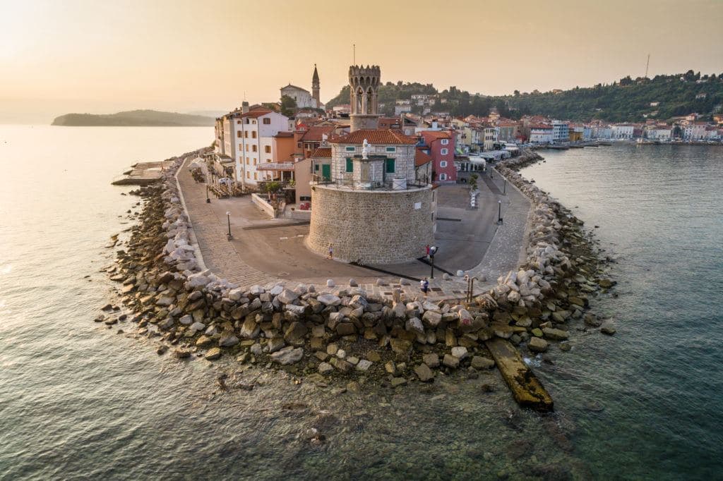 Slovinsko s kúpaním pri mori