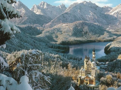 Advent na Bavorských zámkoch
