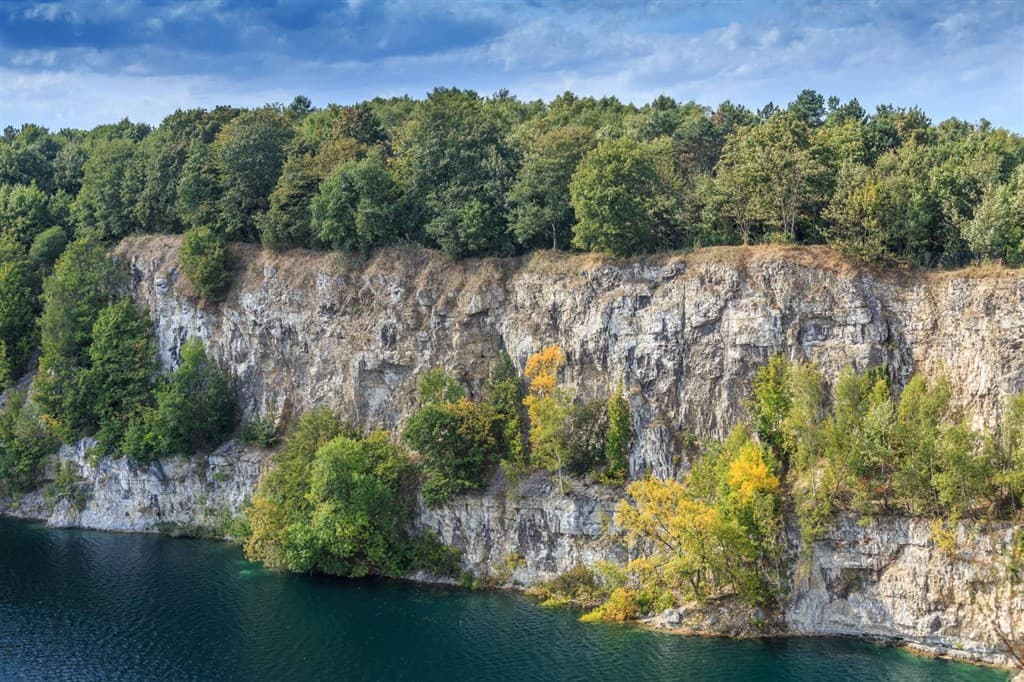 Kúpanie v Modrej lagúne pri Krakowe