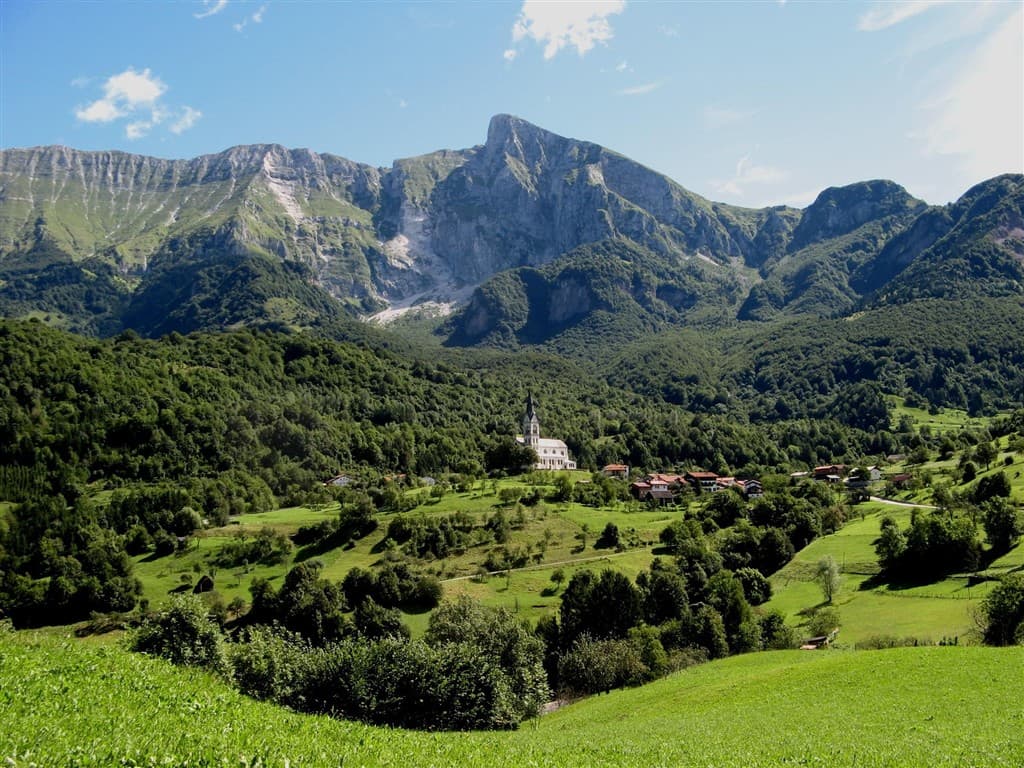 Soča a krásy Júlskych Álp