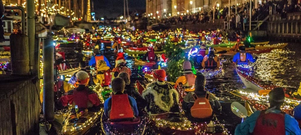Predvianočná magická Kodaň letecky