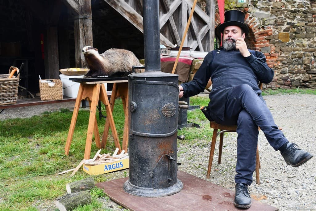 Festival kávy na hrade Helfštýn a mesto klobúkov