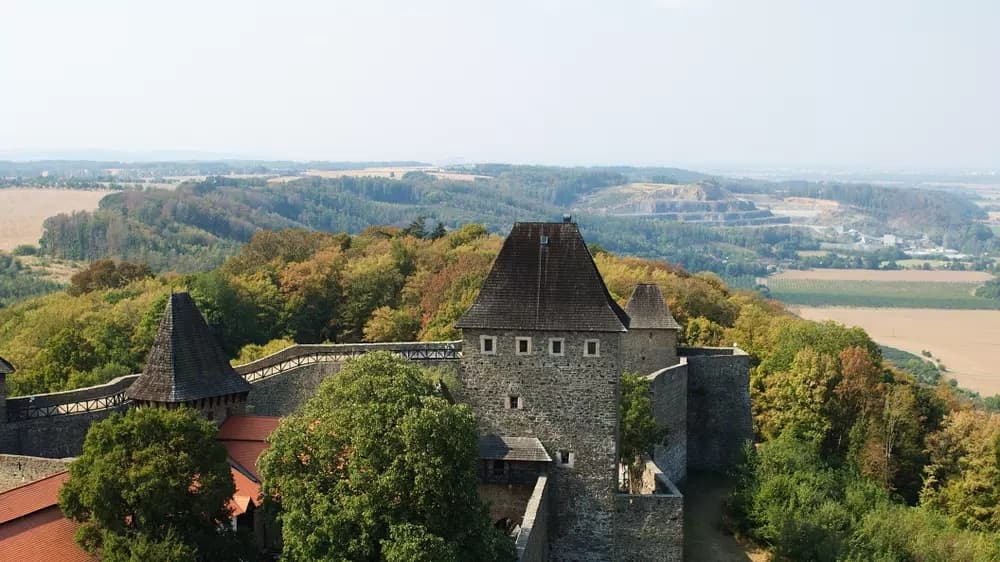 Festival kávy na hrade Helfštýn a mesto klobúkov