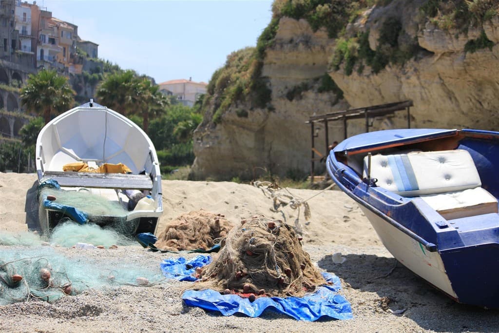 Tropea - exotická pláž pod historickým mestom