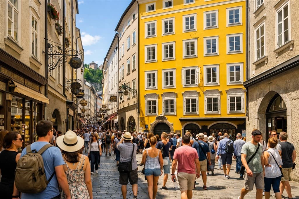 Salzburg - mesto Mozarta