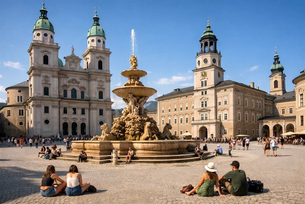 Salzburg - mesto Mozarta