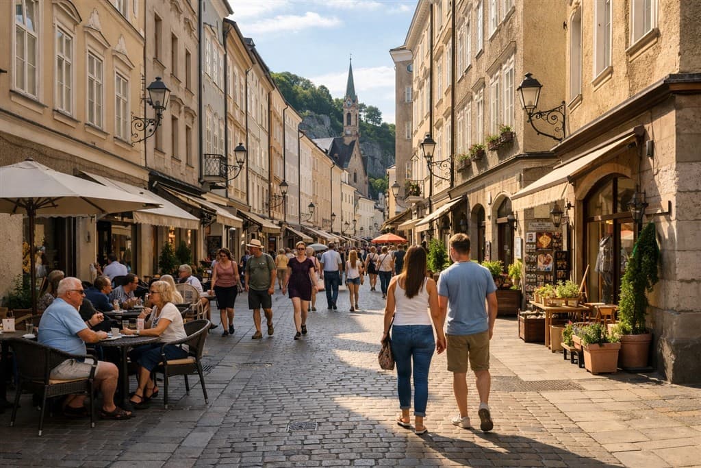 Salzburg - mesto Mozarta