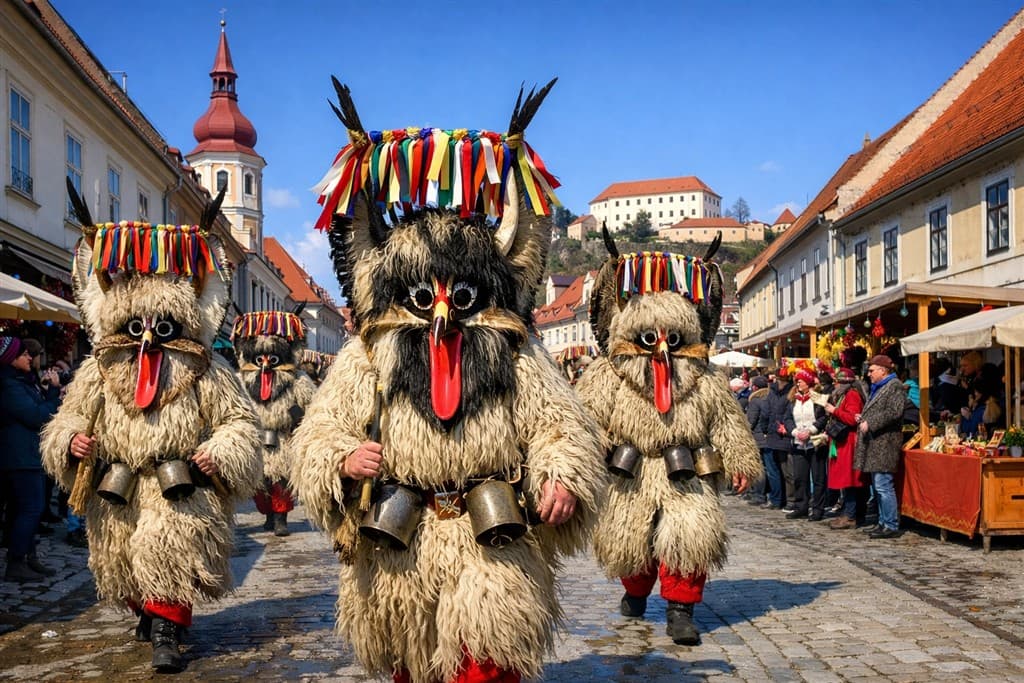 Autobusový zájazd na slovinský karneval Kurentovanje