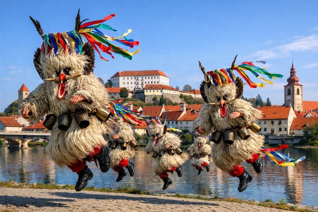Autobusový zájazd na slovinský karneval Kurentovanje