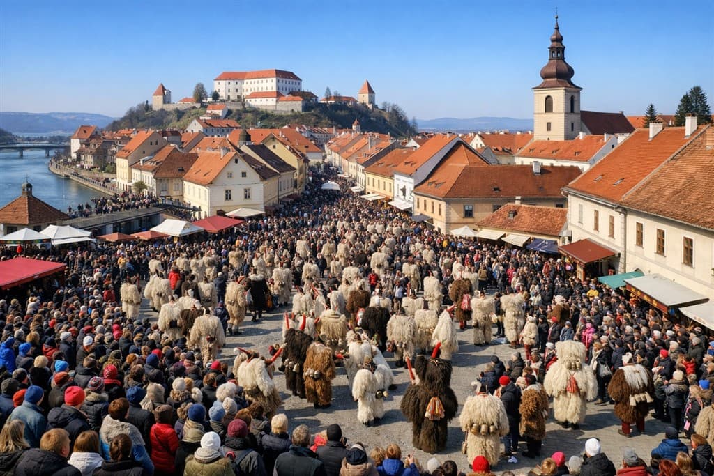 Autobusový zájazd na slovinský karneval Kurentovanje