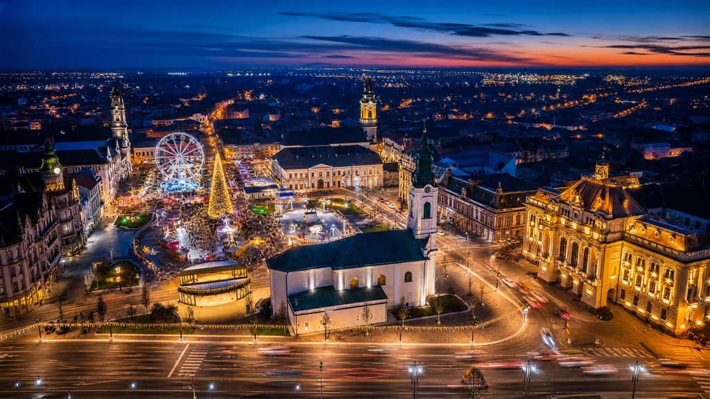 Oradea - vianočné trhy a secesná perla Rumunska