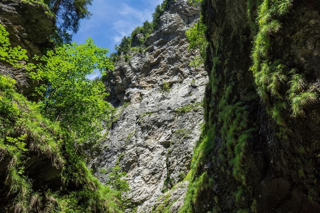 Liechtensteinklamm – najkrajšia tiesňava Rakúska