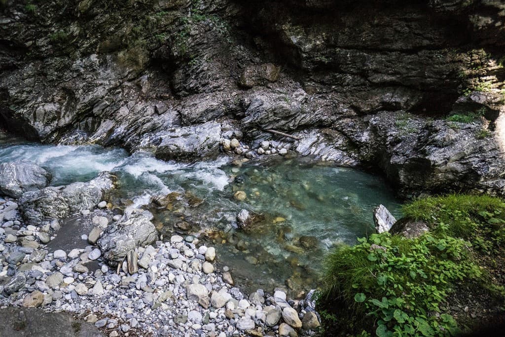 Liechtensteinklamm – najkrajšia tiesňava Rakúska