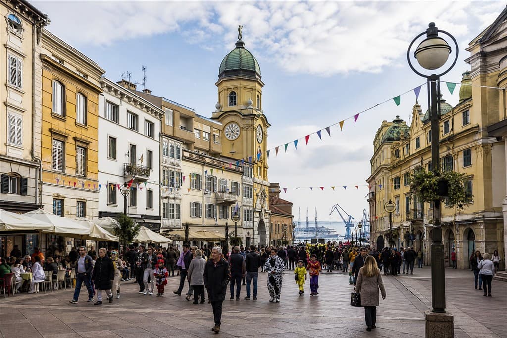 Karnevalová Rijeka a krásy Kvarneru